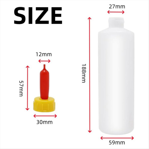 6 τεμάχια μπιμπερό για κατσίκες 400 ml/13,5 oz και 12 θηλές, 2