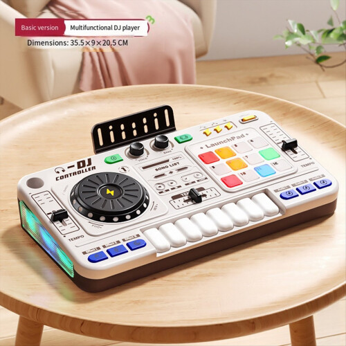 Kids Simulation Multifunctional DJ Mixer Controller B 1