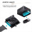 NV10 Mini ITX PC-kabinet, 1U strømforsyningsunderstøttelse, sort 3