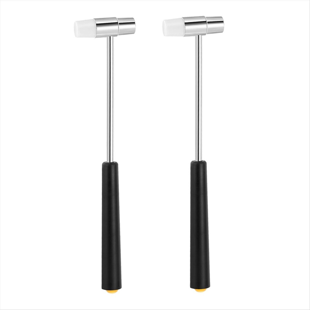 Dual Head Small Hammer,Metal Heads Jewelry Mallet Mini Jewelry Hammer 4852911536828