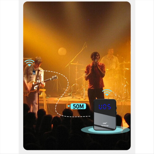 in Ear Monitor System Earphone Rechargeable Transmitter Receiver 1
