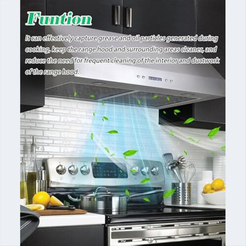 For Broan Nutone Kitchen Exhaust Fan Filter Replace 99010430-003 2