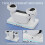 For Oculus Quest 2 Charging Dock Base VR Glasses Headset Charger 4