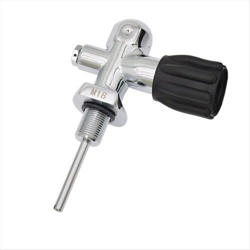 Βαλβίδα δεξαμενής DIN/YOKE 3000Psi 250Bar M18x1.5 για καταδύσεις