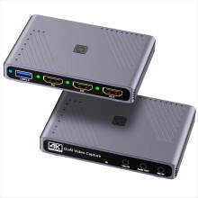 Diffusion en direct, podcasting, double entrée compatible HDMI