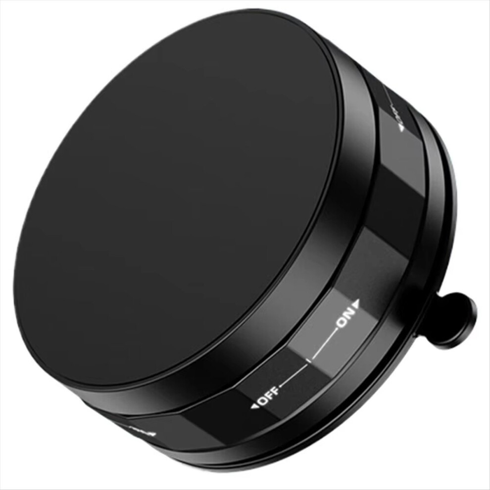 Suction Cup Magnetic Car Phone Mount 360-Degree Rotation Black 4852911544472