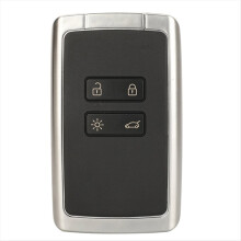 Suitable for 4-button Renault smart remote control car key 434mhz