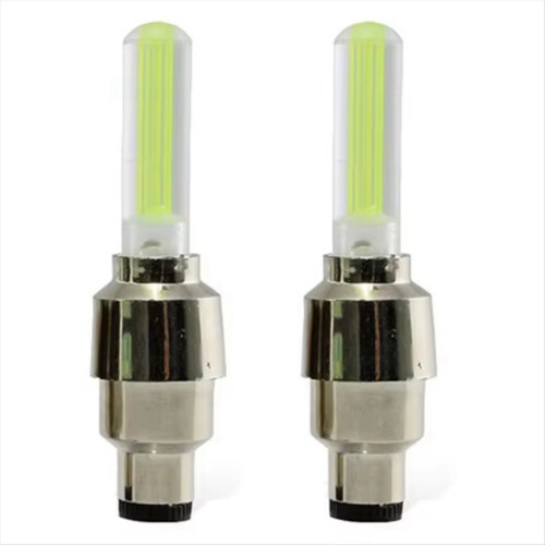 2 luces LED de neón para radios de bicicleta C