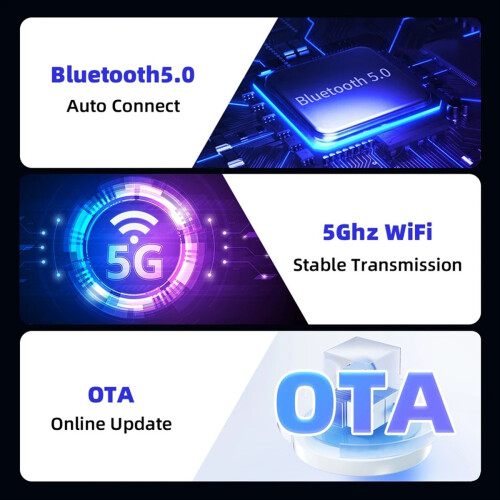 2-in-1 Wireless CarPlay&Android Auto Adapter for Part Number Vehicles 1