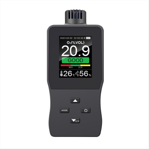 A8 Handheld Digital Oxygen Detector Air Oxygen Concentration Alarms 2