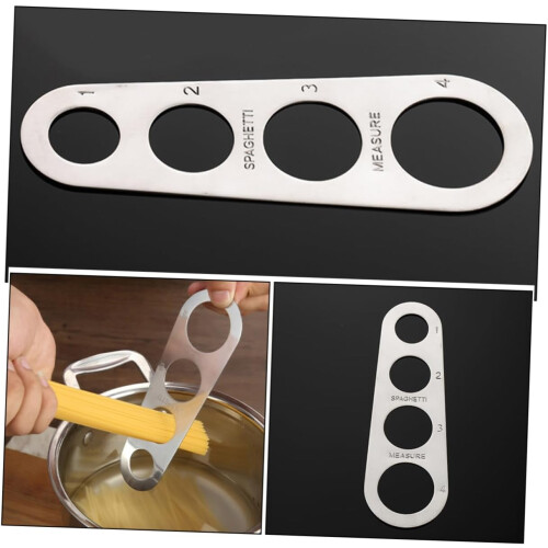 Stainless Steel Pasta Measure Tool Two Pack Pasta Portion Control Spaghetti Measuring Tool 1