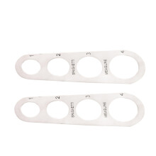 Stainless Steel Pasta Measure Tool Two Pack Pasta Portion Control Spaghetti Measuring Tool