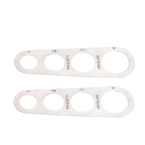 Stainless Steel Pasta Measure Tool Two Pack Pasta Portion Control Spaghetti Measuring Tool