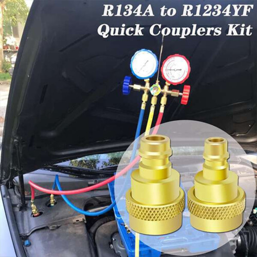 R134a to R1234yf Conversion Kit,Quick Adapter Adjustable 2