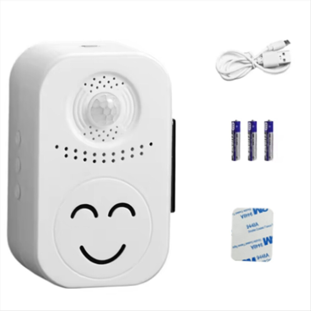 Welcome Doorbell With 120 Degree Viewing Angle And Motion Detection 4852911565187