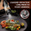 Electric Salt and Pepper Grinder Automatic Mill One Hand Operation 3