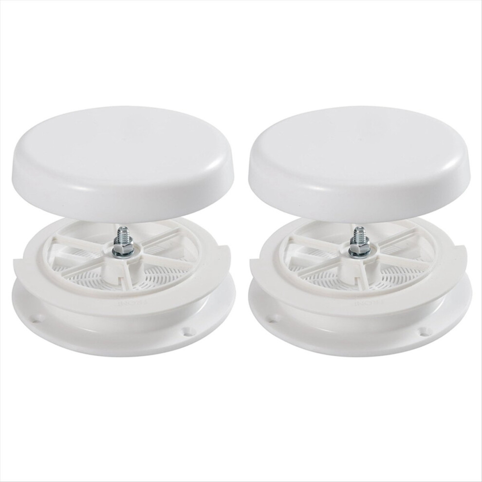2Pack Rv Roof Mushroom Vent Plumbing Vent With Water Cover Guard Cap 4852911572949