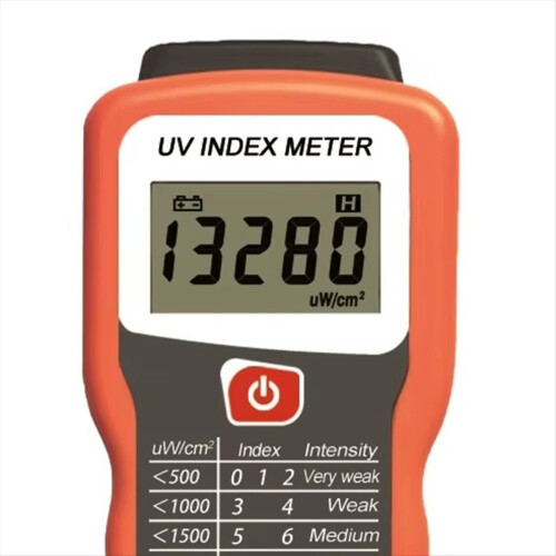 Digitale UV-indextester Ultraviolette stralingsindexmeter UVA+UVB 2