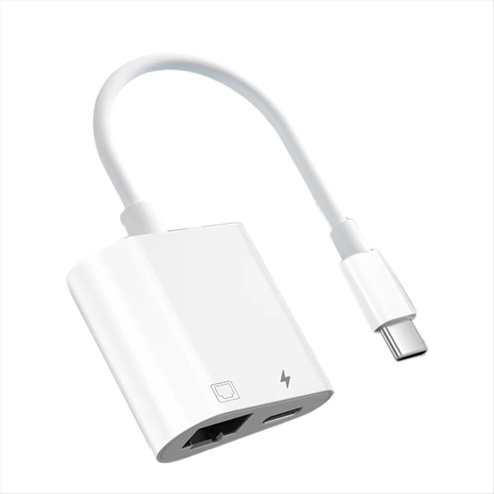 Usb C To Rj45 Lan Adapter 100Mbps Network Card Hub 4852911580722