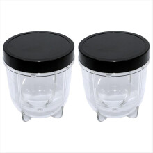 Juego de vaso y tapa de 12 oz, piezas para licuadora Magic Bullet, tapas