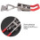 Stainless Adjustable Toggle Latch Clamp 250kg Load Capacity Fixed Hook For Smoker Lid Jig And Tool Box Case 2