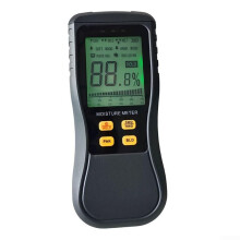 Pinless Moisture Meter With Backlit LCD And LED Bar Graph For Precise Moisture Measurement