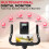 Cyclette Spinning per Casa con Volano da 8 kg 4