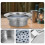 Kohlegrill Rund Für Indoor Outdoor BBQ Camping Party 8