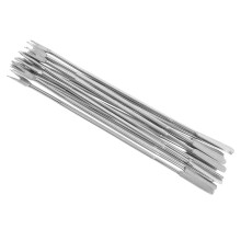 15-delig zeeravertools set rvs met notenkrakers, gaffels en stokjes