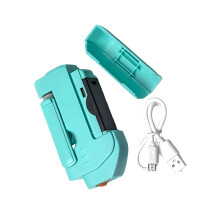 Fishing Line Knotting Machine Electric Knotter, Line Knot Tying Tool For Fishing, Blue High-Strength Winder