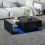 NECHE Modern High Gloss Coffee Table 5