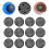100Stk Pflanzloch Mesh Pads, Einlagen 3