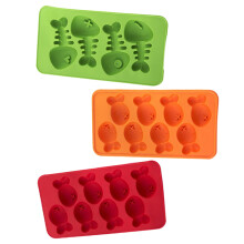 fishbone silikonform für eiswürfel lutscher pop- farbe zufällig