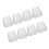 8 Piezas De Pudín Vidrio Resistente 150 Ml Con Rayas 1