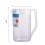 messkännchen mit , kunststoff 2500 ml, hitzebeständig, mit deckel 2