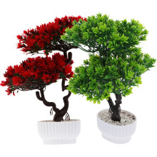 2 künstliche kiefernbaum topf simulation bonsai