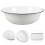 white enamel foot soaking and laundry basin portable 10
