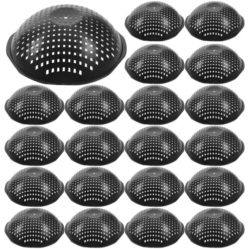 Planter Hole Pad Black Plastic 50pcs For Gardening Use 1