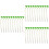 36 Pcs Artificial Bean Sprouts Photo Props Ornaments 7
