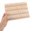 2 Pièces Tableau Braille En Bois Lettres Et Chiffres 4