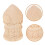 pommeaux en pour rampe - embouts sculptés 2 pièces 9
