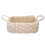 Desktop Storage Basket Wicker Hanging Farmhouse Decor 4