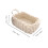 Desktop Storage Basket Wicker Hanging Farmhouse Decor 2