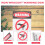 2pcs no peeing warning sign hanging garden caution iron wrought 9