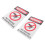 2pcs no peeing warning sign hanging garden caution iron wrought 5