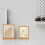 2pcs Double Sided Glass Picture Frame Specimen Clip 5