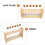 Essential Oil Perfume Tube Glass 1set Rectangular 20*150mm 10