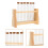 Essential Oil Perfume Tube Glass 1set Rectangular 20*150mm 6