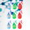 9pcs Hand Pressure Sprayer Empty Spray Kettle Watering Can 3