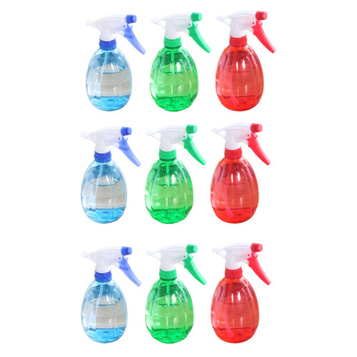 9pcs Hand Pressure Sprayer Empty Spray Kettle Watering Can